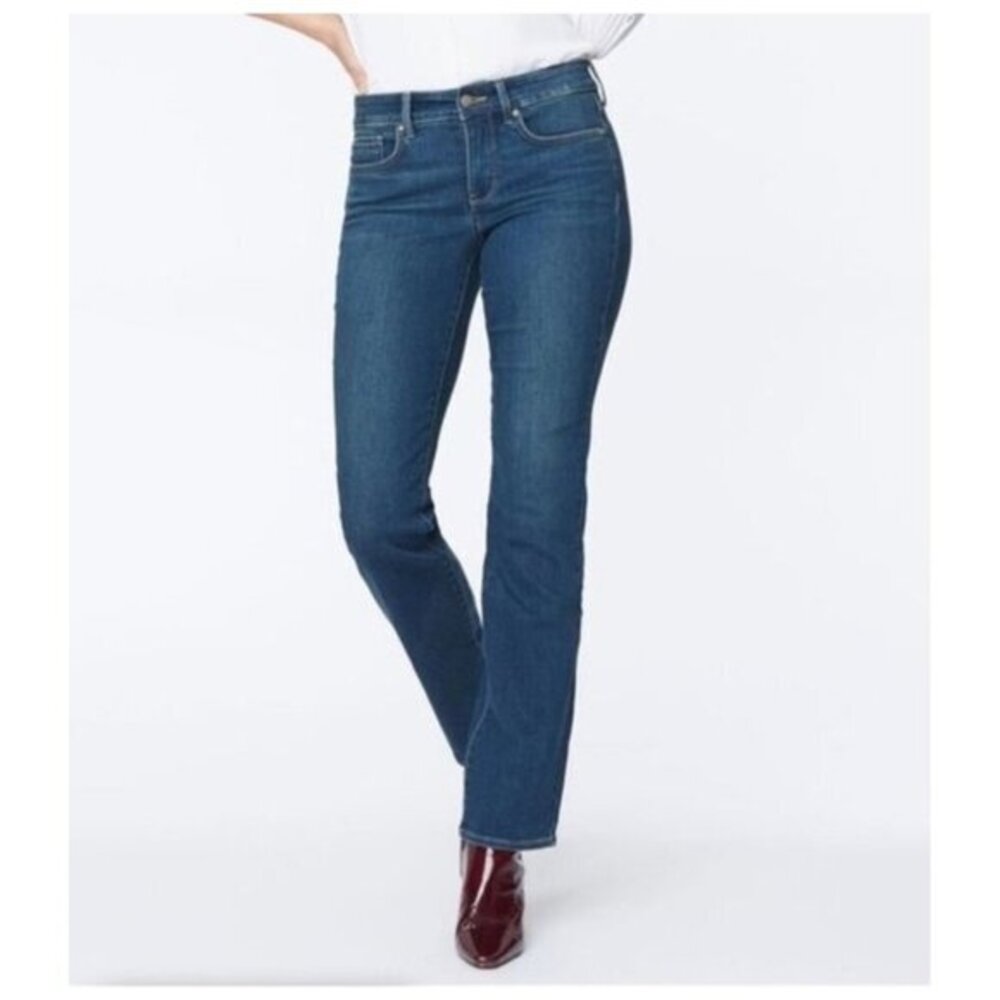 NYDJ High Rise Slim Bootcut Jeans With LiftxTuck Technology